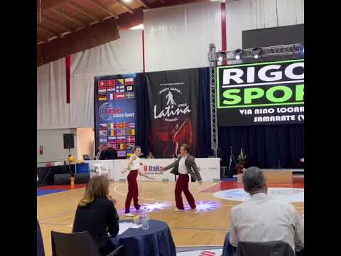 Coppa Italia di Boogie Woogie a Castellanza 17 - 03 - 2023 - Michele e Giada semifinale