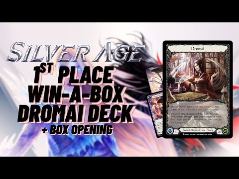 Undefeated Win-A-Box Silver Age Dromai Deck