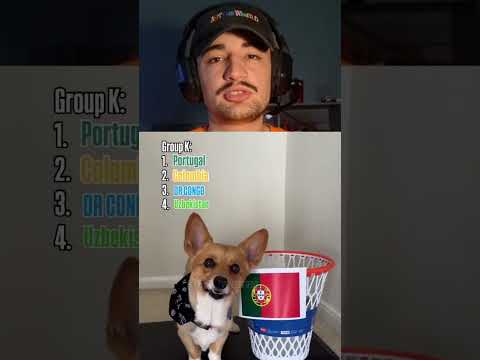O cachorro PREVIU o grupo de Portugal e da Inglaterra na COPA do MUNDO