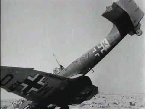 German wrecks in North Africa -- tanks, planes & artillery