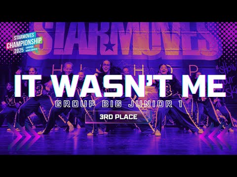 It wasn't me [3rd place] | Group Big Junior 1 | Starmoves Championship 2025
