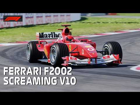 F1 Ferrari F2002 Screaming V10 Michael Schumacher Barcelona Spain F1 2020