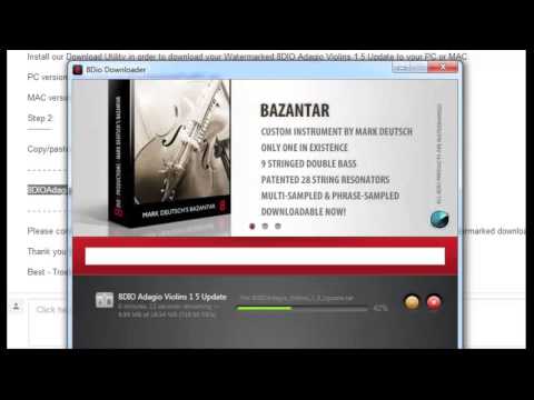 8Dio How To Update Adagio