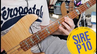 Video thumbnail for New SIRE P10 Bass - Sound Check by massivebeatzz