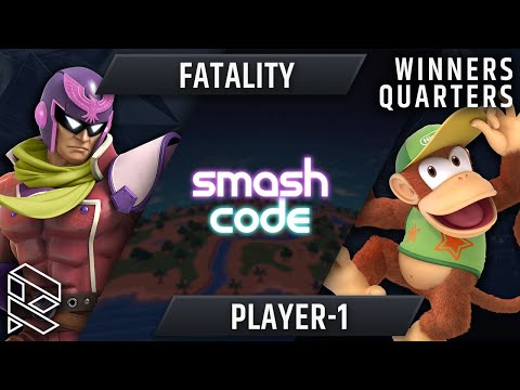 Smashcode 1/3/2019 - Fatality (Falcon) vs Player-1 (Diddy Kong) - Winners Quarters