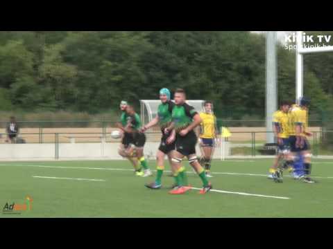 D1 - day 2: 2 of the 3 tries scored by Dendermonde vs ROC (10-21).