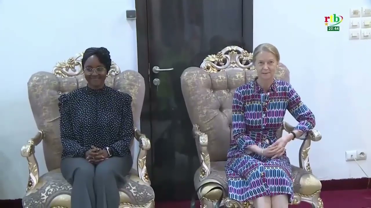 Actualités AES/ Niger: le président du CCRT a reçu en audience l’Ambassadeur du Royaume Uni au Niger