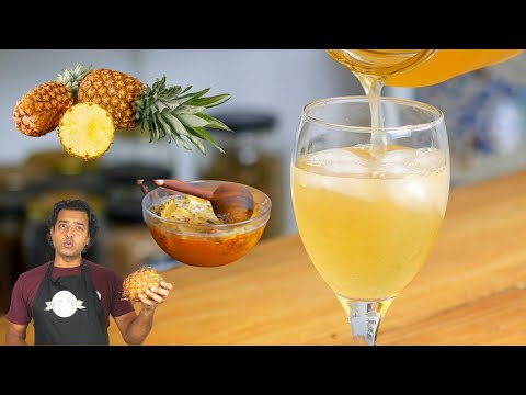 Pineapple Skin Drink is BEST for Bones, Joints🍍 Fermented Tepache Recipe