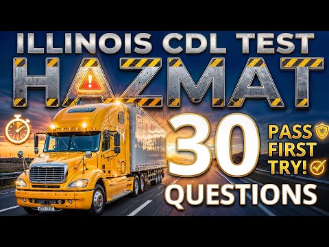 Illinois Hazmat Practice Test