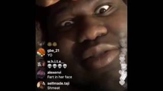 Young Chop GETS HEAD On Instagram Live