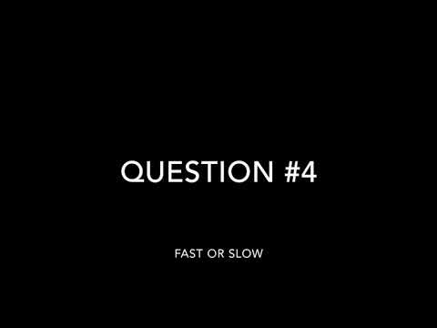 Fast or Slow: Tempo ID