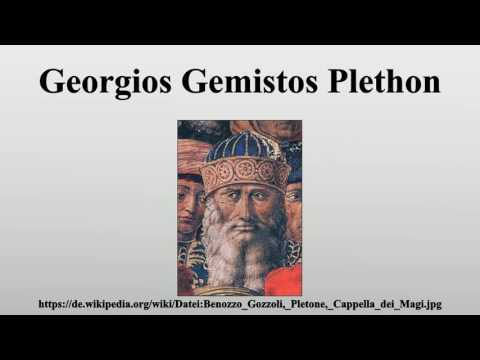 Georgios Gemistos Plethon