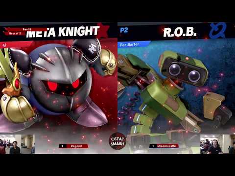 NO CAPS!! #16 - Regen8 (MK, Mewtwo) vs SHSU | Dreamcastle (ROB) Smash Ultimate Top 16 Qualifier