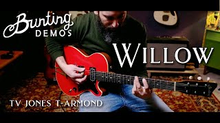 Video thumbnail for Bunting Guitars - Willow | TV Jones T-Armond's | Port Red by Bunting Guitars