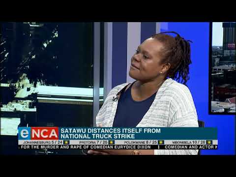 Satawu distances itself from national truck strike