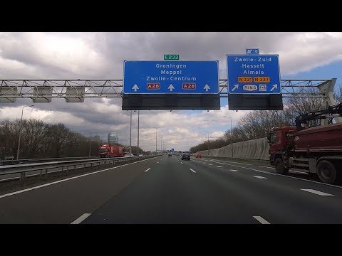 A28 Zwolle - Meppel (GoPro)