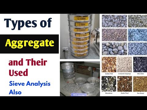 Types of Aggregate Used for Construction Work