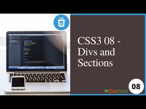 CSS3 08 Divs and Sections