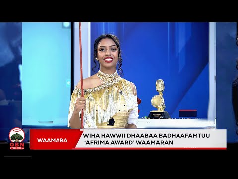 Weha Hawwii Dhaabaa Badhaafamtu  AFRIMA Award Waamaran