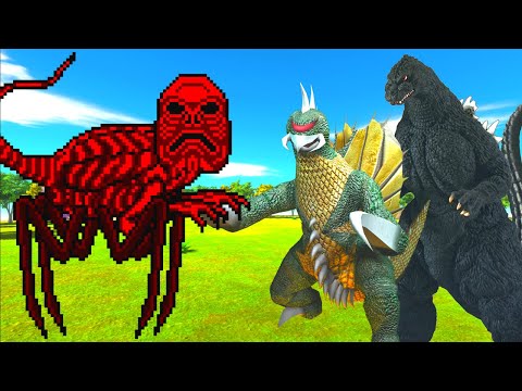 TITANUS RED VS KAIJUS - ANIMAL REVOLT BATTLE SIMULATOR
