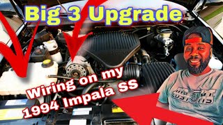 #MotorcityNique ‼️Big 3 wire Upgrade on my 1994 Impala SS‼️ DIY