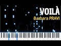🚩Voilà / Barbara PRAVI (PIANO TUTO) #pianotutorial