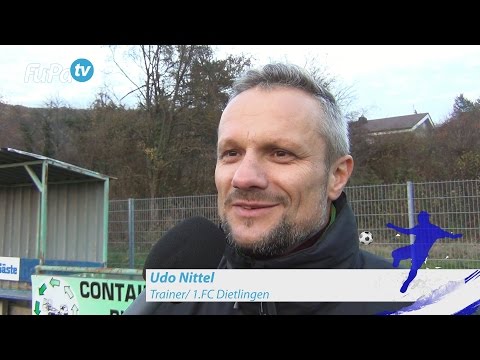 Udo Nittel - 1.FC Dietlingen - zum Spiel vs. 1.FC Calmbach im FuPa.tv-Interview am 13.11.2016
