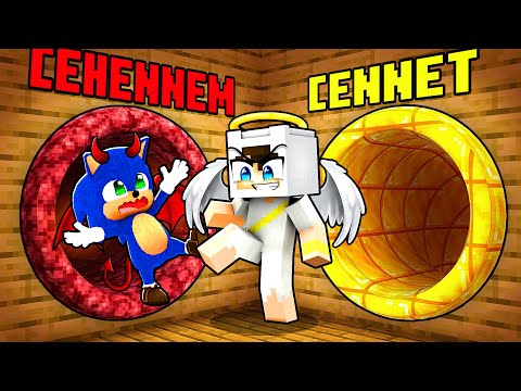 ŞEYTAN BEBEK SONİC VS MELEK ENES KAPI SEÇME SAVAŞI 😨 Minecraft