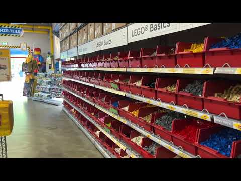 EVERY LEGO Brick in LEGOLAND Germany FACTORY STORE - June 2025 Tour, TIPS, TRICKS & BRICKS 1/2