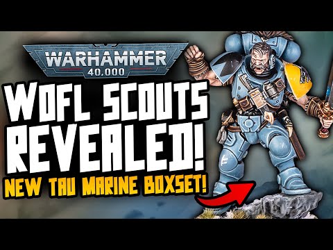 NEW SPACE WOLF SCOUTS REVEALED! Marines vs Tau Boxset!