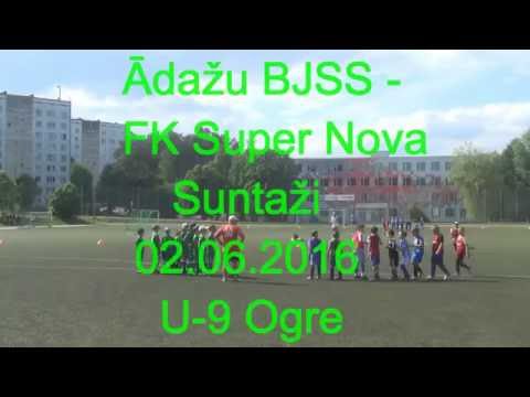 Vidzemes zona U-9 A grupa, Ogrē, 02.06.2016 Ādažu BJSS - FK Super Nova Suntaži