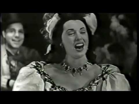 Marguerite Piazza sings "Musetta's Waltz" from La Boheme 1950