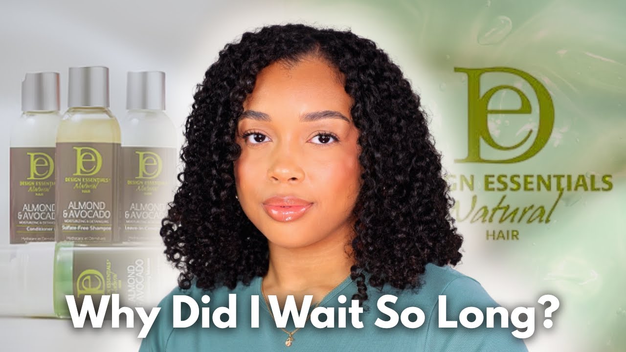 Best Products for Dry Natural Hair? | My First Time Using Design Essentials