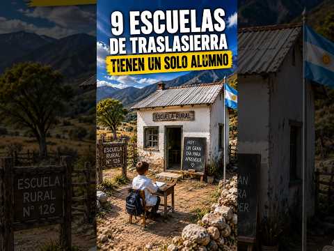🏫 UNA REALIDAD QUE SORPRENDE EN TRASLASIERRA #Traslasierra #VillaDolores #Cordoba  #EscuelasRurales