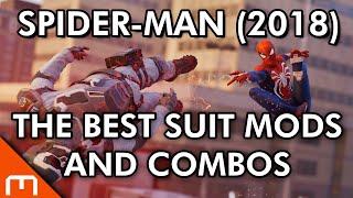 Spider-Man (2018) - BEST Suit Mods & Combos!!! [PS5 footage]
