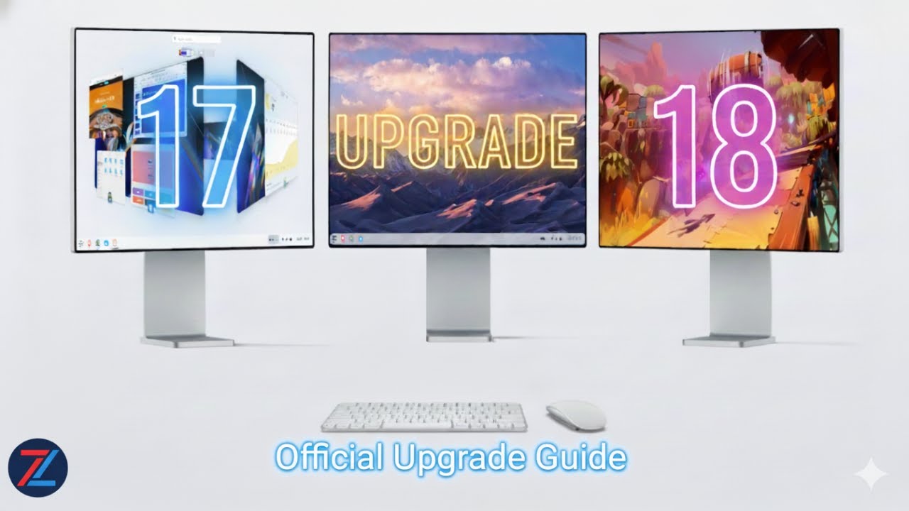 Zorin OS 17 to 18 Upgrade – Official Method Guide with Zorin Upgrader (1 Million Downloads Edition)