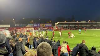 Tamworth FC v Ebbsfleet United, @ Lamb Stadium, Sat 9 Nov 2024, Last Minute Corner! National League