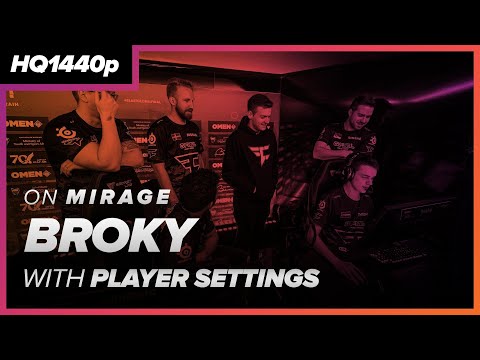 [CSGO DEMO] broky (FaZe) vs Movistar Riders / 25 frags / Mirage // POV - Point of View