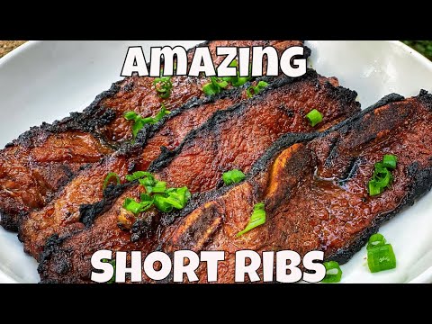 Galbi (Kalbi) Korean Marinated Rib BBQ | Flanken-Style...