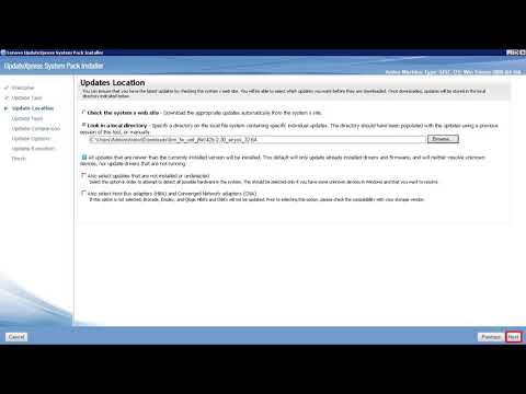 How to use Lenovo UpdateXpress System Pack Installer to update firmware