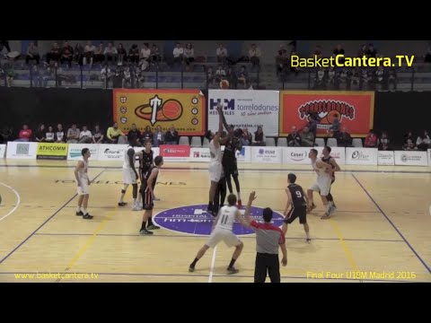 U18M - TORRELODONES vs. REAL MADRID.- Final Four Madrid 2016 (BasketCantera.TV)
