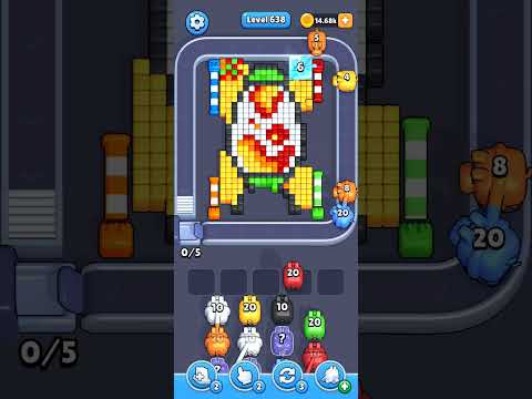 Pixel Flow Level 638 Walkthrough