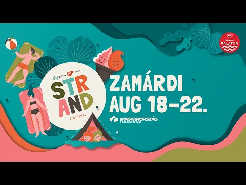 STRAND fesztivál 2020 - augusztusban találkozunk Zamárdiban!