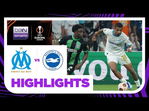 Marseille v Brighton and Hove Albion | Europa League | Match highlights