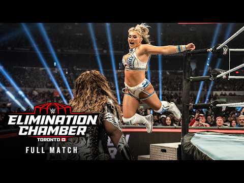 FULL MATCH: Tiffany Stratton & Trish Stratus vs. Nia Jax & Candice LeRae: Elimination Chamber 2025