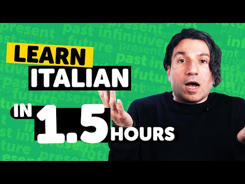 Learn Italian in 1.5 Hours - Beginners Guide