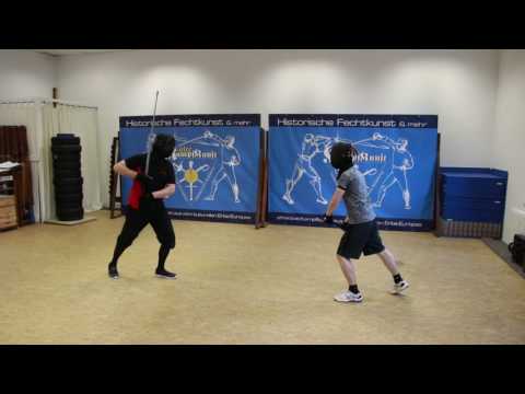 Longsword beginners flow drill at Alte Kampfkunst
