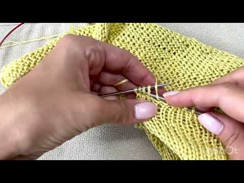 P2tog Purl Two Together Right Leaning Purl Decrease