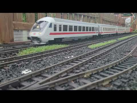 Neuheit auf meiner Gartenbahn Piko 37676 Steuerwagen IC Spur G - mit LGB Wagen & BR101