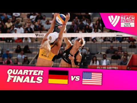 Ludwig/Lippmann vs. Nuss/Kloth - Quarter Finals Highlights Paris 2023 #BeachProTour